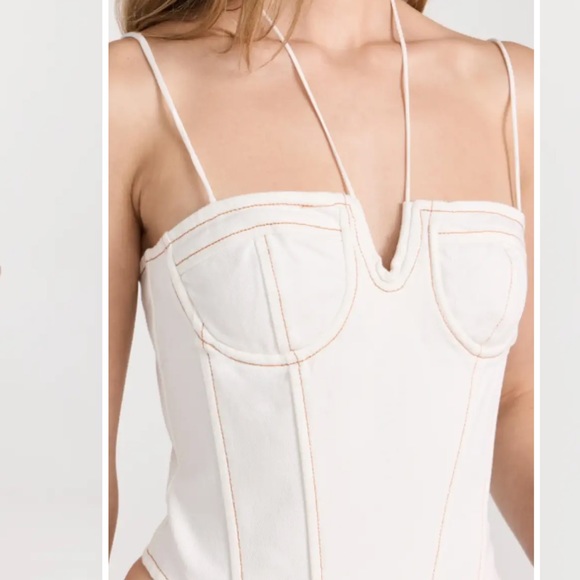 Del Gato Corset Top Pearl Lioness - Picture 7 of 8